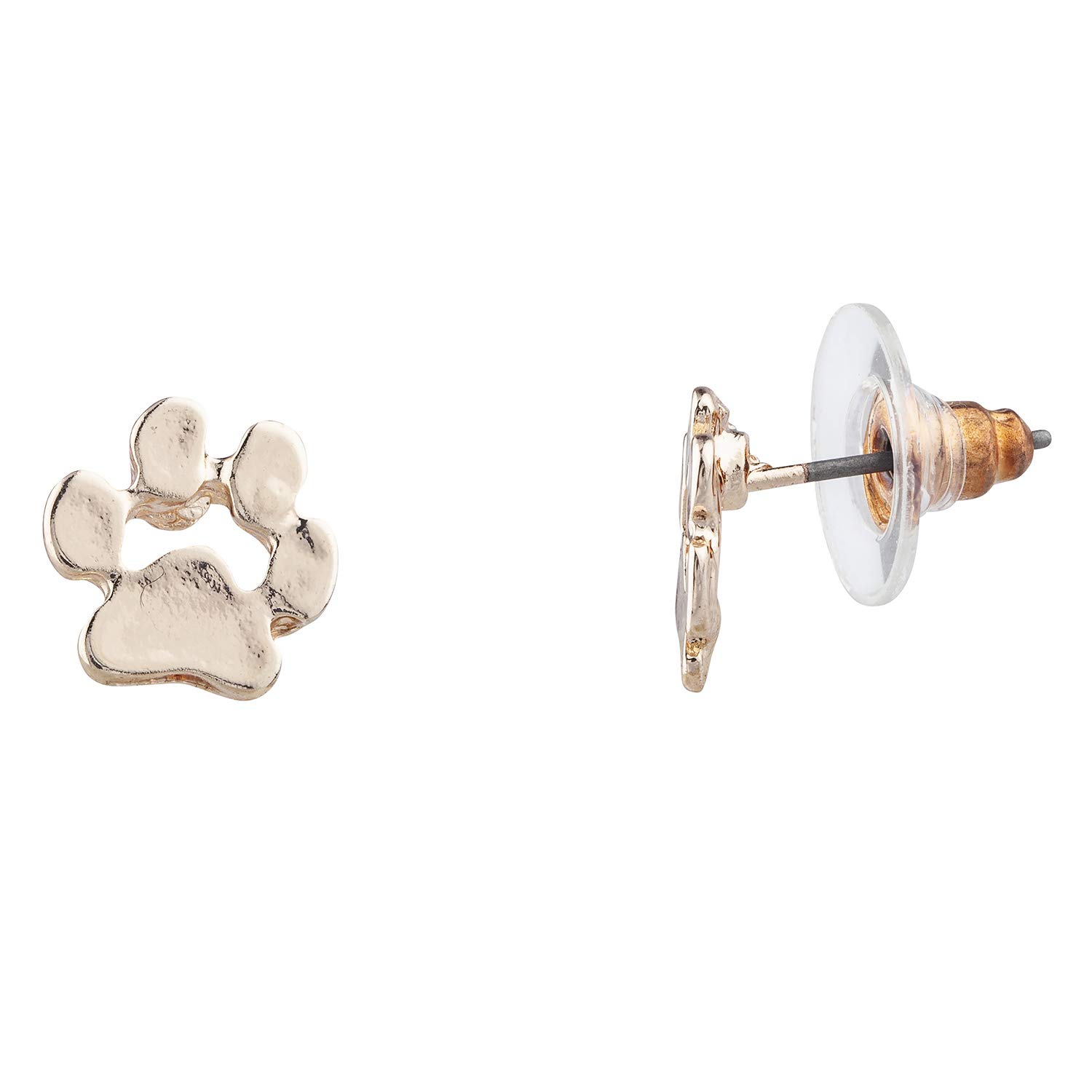9 Pairs Heart Paw Dog Bone Stud Earrings for Pet Lovers
