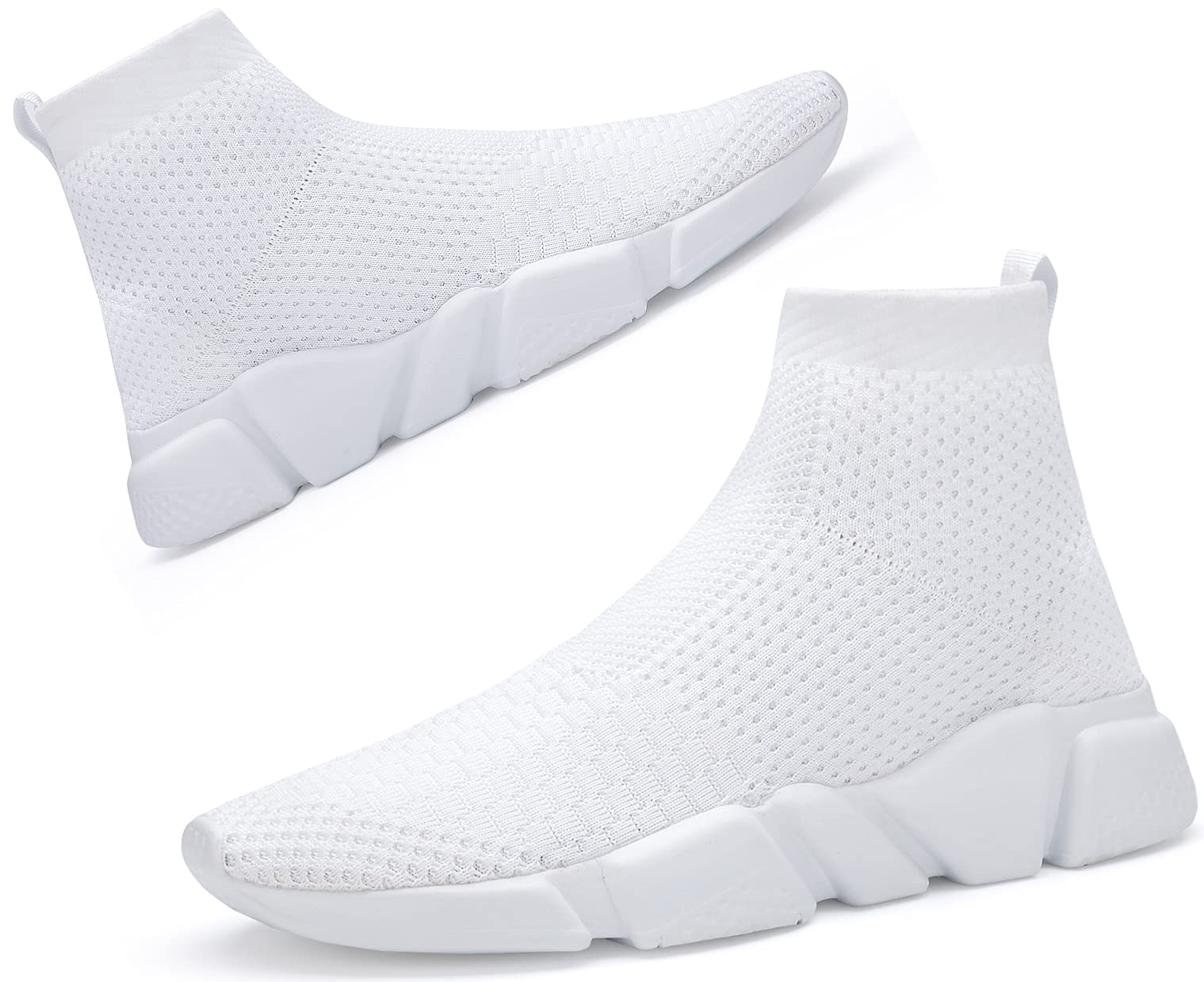 Santiro Women's Walking Shoes - Breathable Knit Slip-On Sneakers for Women | Lightweight Athletic Shoes for Walking, Running & Gym Workouts | Perfect for Casual Wear, Travel & Outdoor Activities