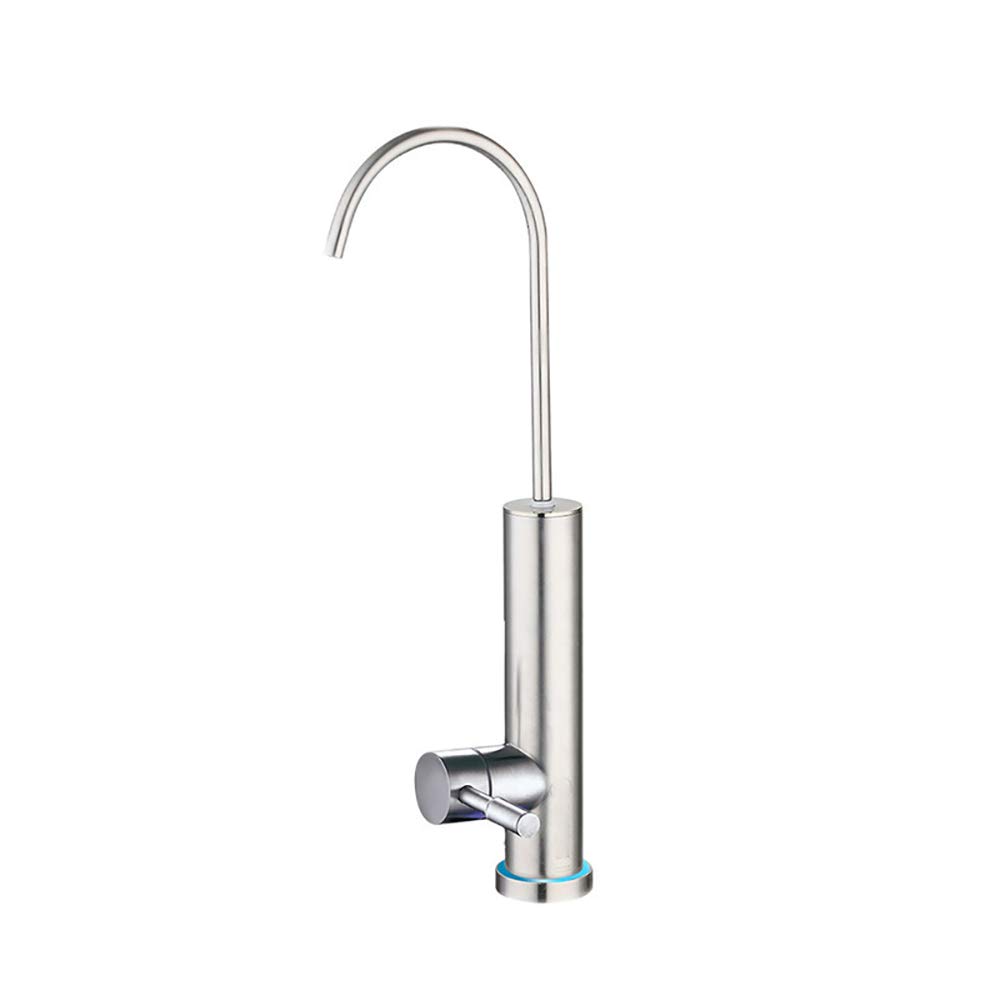 Envig UV Water Faucet with Built-in Ultraviolet Purifier | Under Sink Water Filter & RO System Compatible | 0.66GPM (800 GPD) | 99.99% Bacteria Reduction | Stainless Steel | Perfect for Kitchen Sink, RV, and Office Water Purification