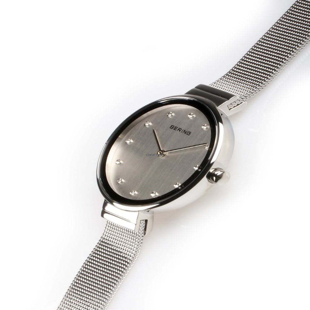 BERING 12034 000 Classic Women's Watch - Elegant Stainless Steel Analog Timepiece with Sapphire Glass for Business, Party & Everyday Wear