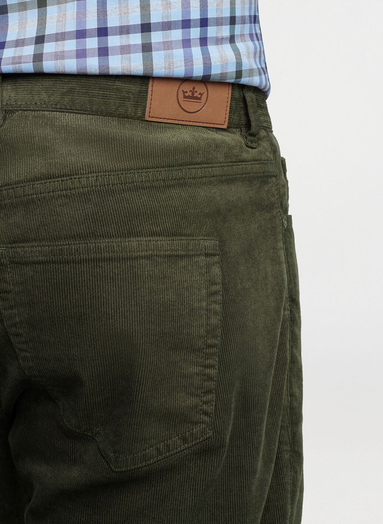 PETER MILLAR Men's Corduroy 5-Pocket Pants - Comfortable & Stylish Casual Trousers for Work, Travel & Everyday Wear