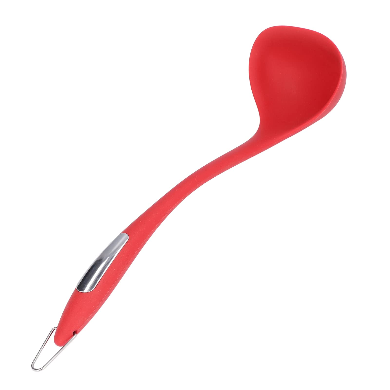 Evonecy Silicone Soup Spoon - Durable, Easy to Clean Kitchen Utensil Set for Healthy Dining | Space-Saving Design for Family Kitchens & Restaurants | Perfect for Soups, Stews, Cereals & Baby Food