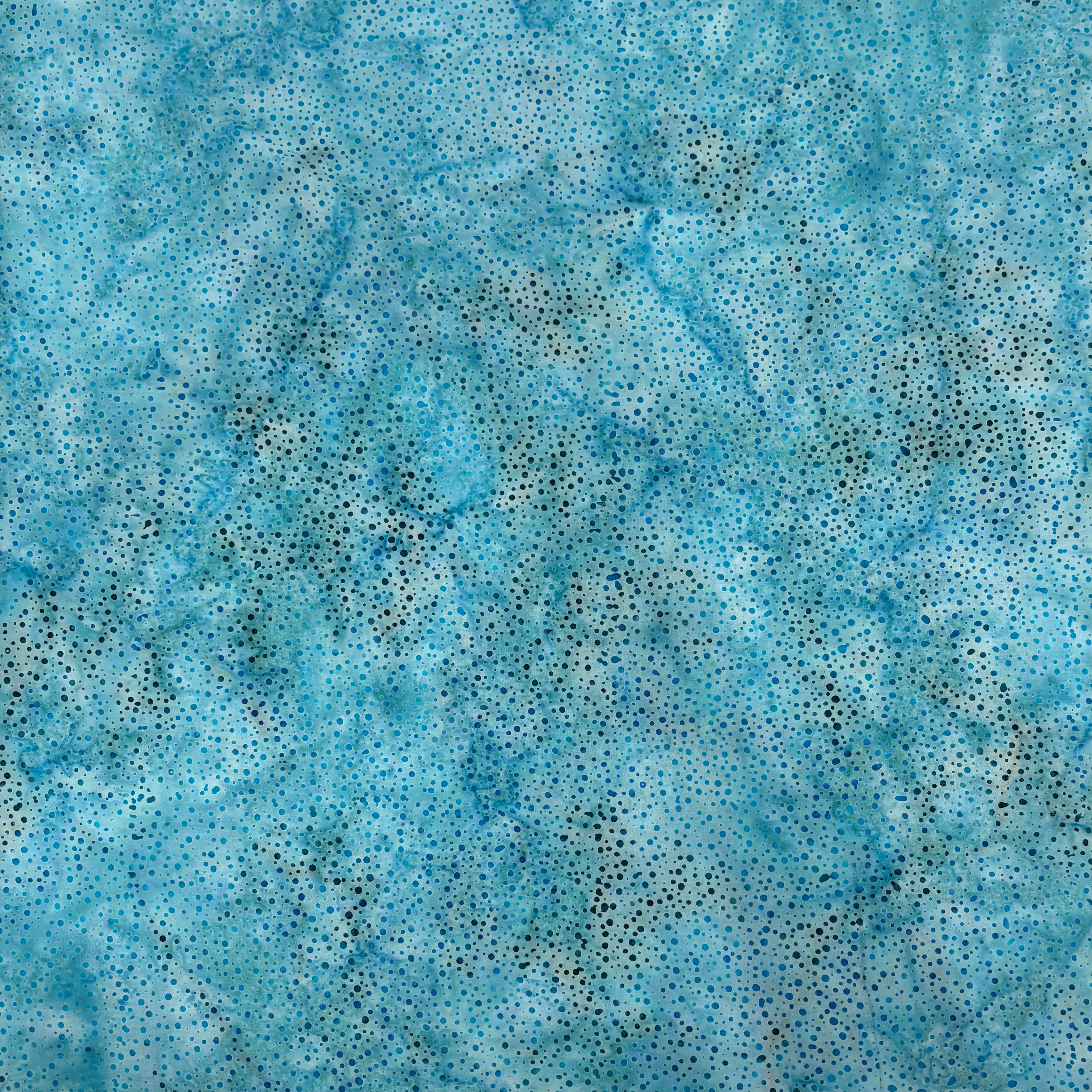 Bali Dots Hoffman Batiks H 885 136 Peacock Fabric - Premium Quilting Cotton for DIY Crafts, Home Decor & Sewing Projects