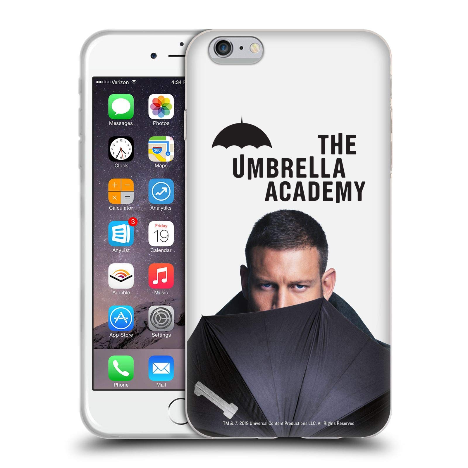 Officially Licensed The Umbrella Academy Luther Poster Soft Gel Phone Case for Apple iPhone 6 Plus/6s Plus - Durable Protection with Unique TV Show Design - Perfect for Fans, Gifts, and Everyday Use