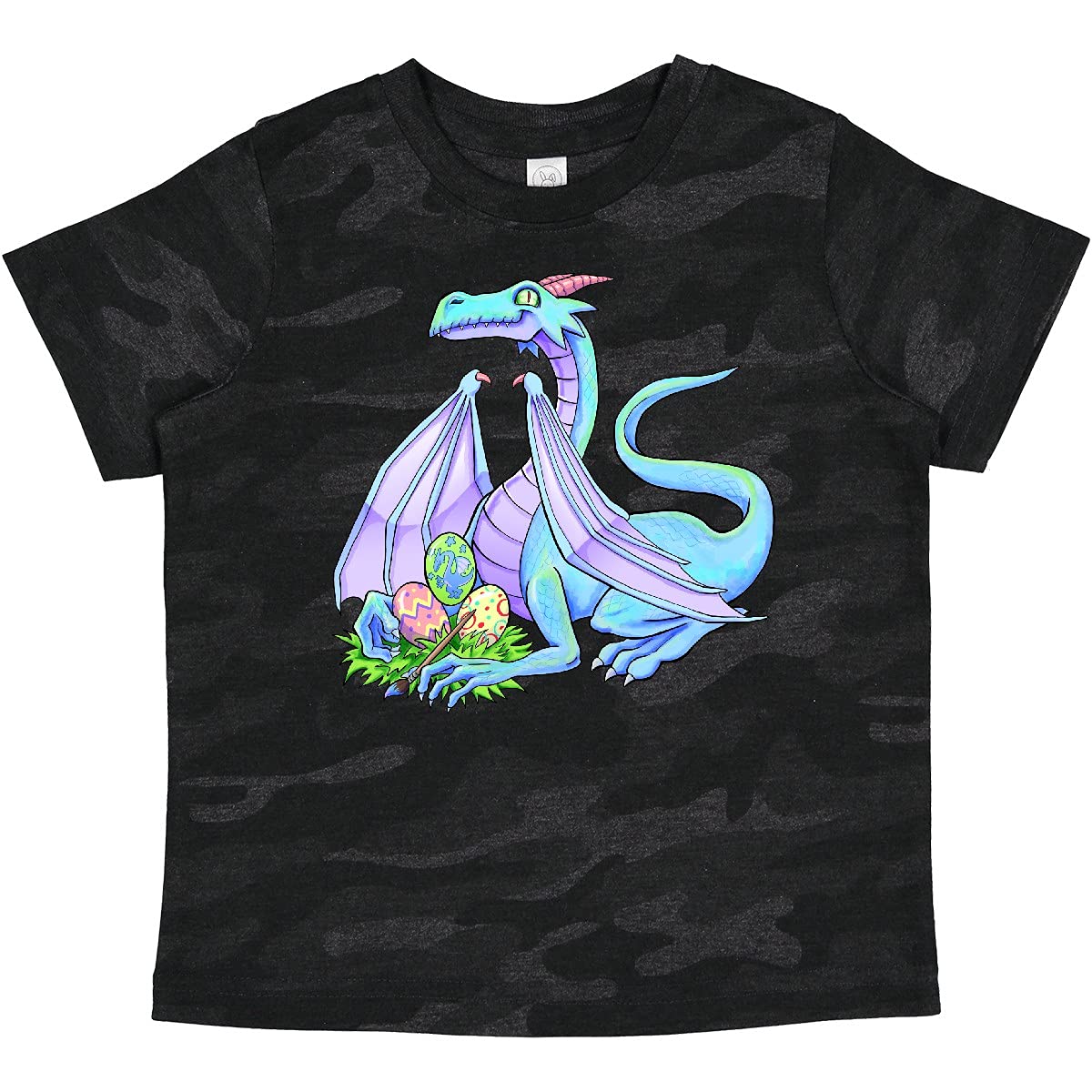 Blue Easter Dragon Baby T-Shirt - Cute Holiday Outfit