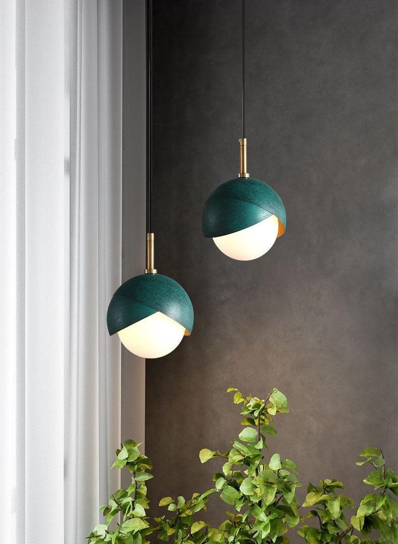 Elegant Earring Pendant Light - Modern Hanging Chandelier for Bedroom, Dining Room & Living Room Decor - Dimmable LED Lighting Fixture for Home & Office