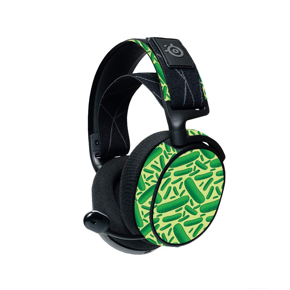 MightySkins Protective Vinyl Decal Wrap Cover for Steelseries Arctis 7 Gaming Headset (2019) - Pickles Design | Durable, Customizable & Easy to Apply Skin | Made in USA | Perfect for Gaming Setups & Personalization