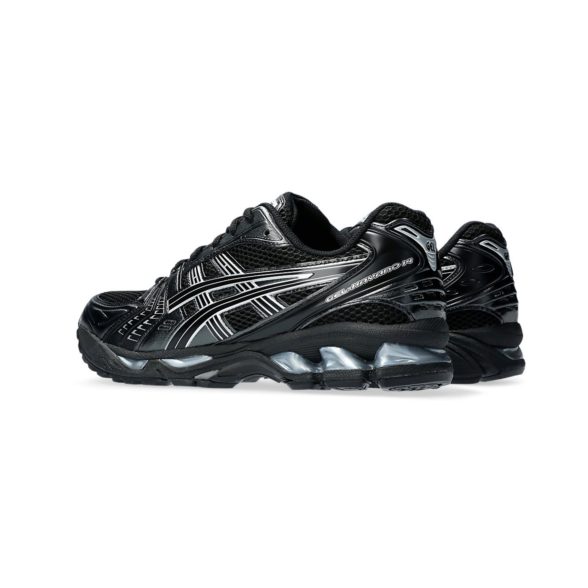 ASICS Gel Kayano 14 Running Shoes for Men - Black Pure Silver (2024) | Lightweight Cushioned Sneakers for Long Distance Running & Gym Workouts