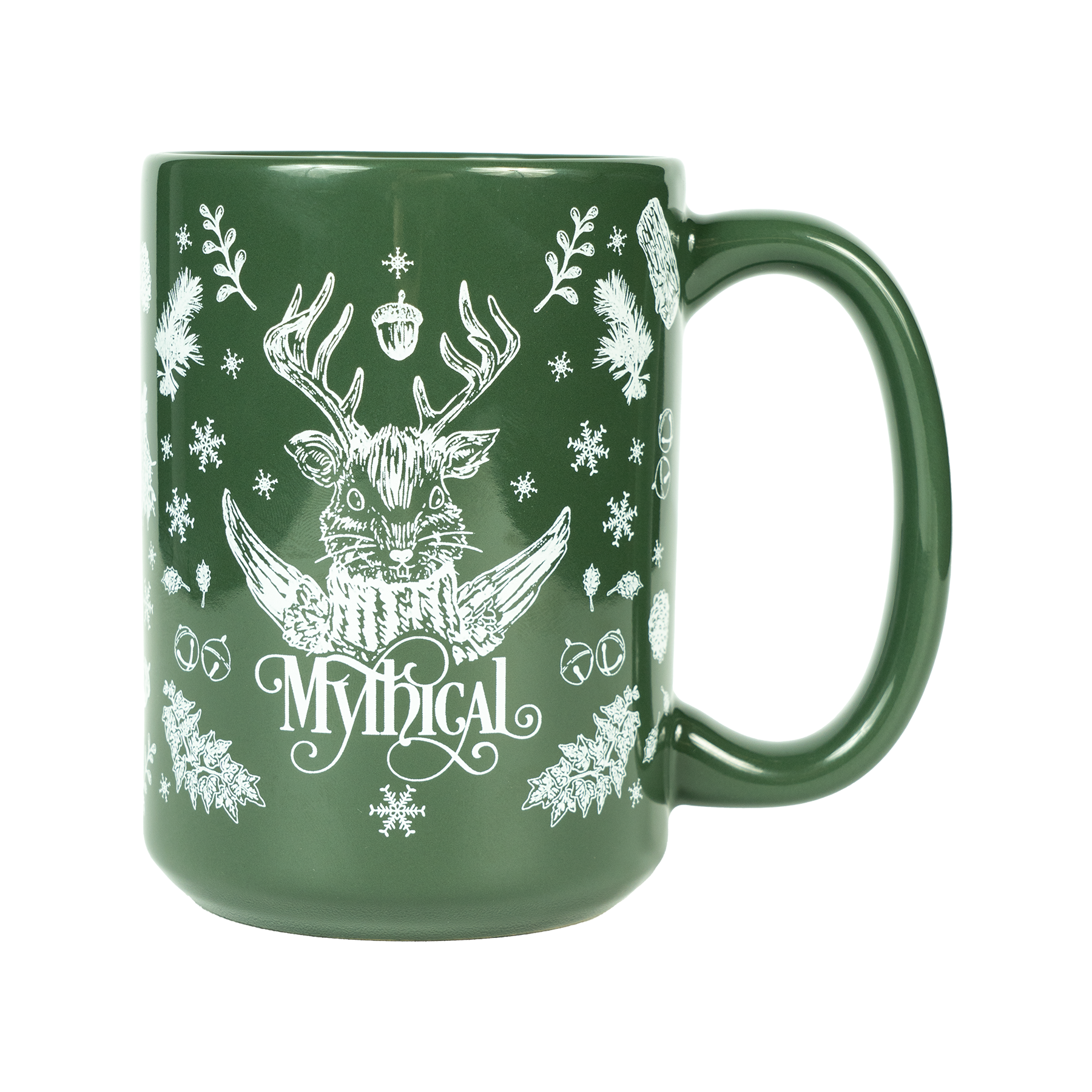 Cozy Sweater Weather Mug - Green Ceramic Coffee Cup for Hot Drinks - Perfect for Fall Mornings & Winter Evenings