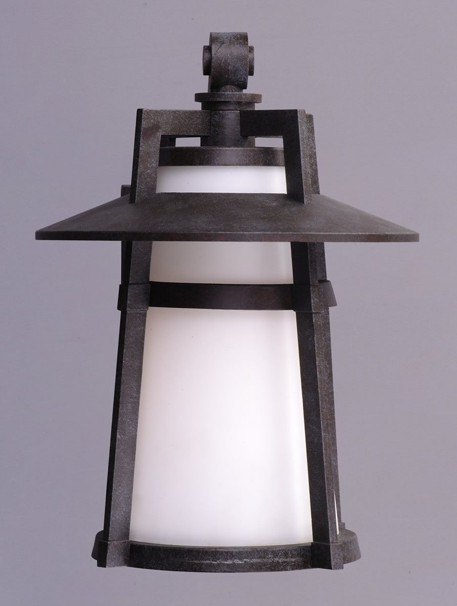 13H Calistoga 1 Light Outdoor Wall Mount Adobe Sconce - Weatherproof Exterior Lighting for Porch, Patio, Garden & Entryway
