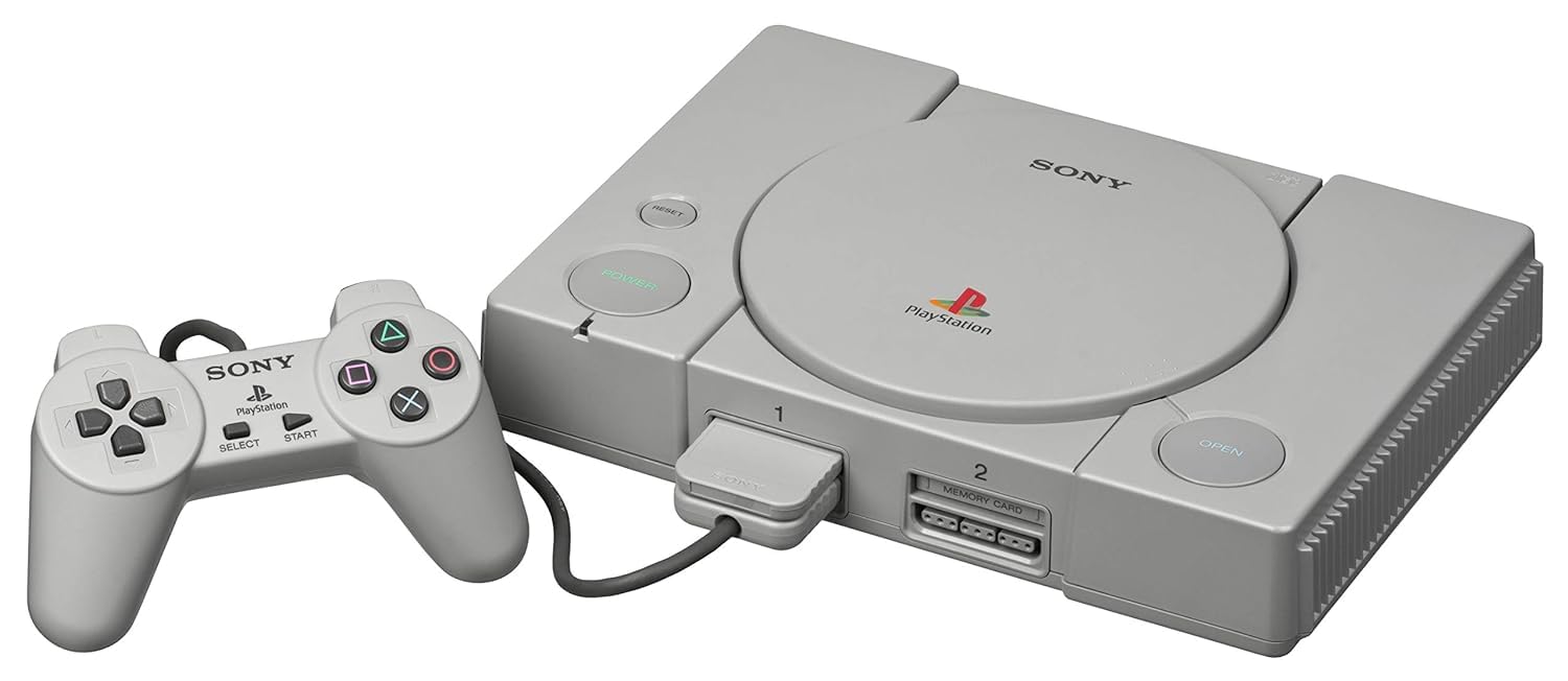 Original Sony PlayStation One Console - Refurbished & Tested | Classic Gaming System for Retro Enthusiasts | Perfect for Collectors & Nostalgic Gamers