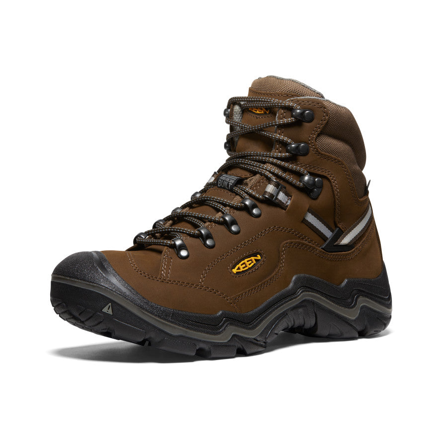 Men's Durand II Waterproof Hiking Boots Wide Width - Cascade Brown/Gargoyle | Outdoor Trekking, Camping & Winter Adventures