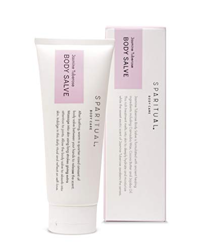 SpaRitual Vegan Body Salve - Organic Moisturizing Cream for Dry Skin | Cruelty-Free & Plant-Based Skincare | Perfect for Massage, After Shower & Daily Hydration
