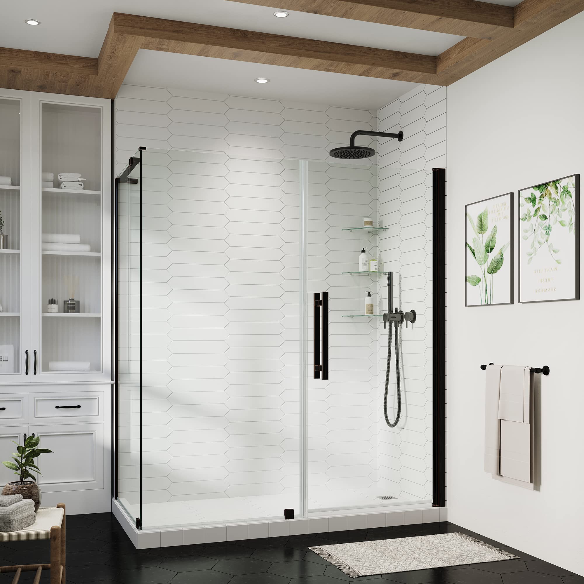 OVE Decors Frameless Shower Door - 63
