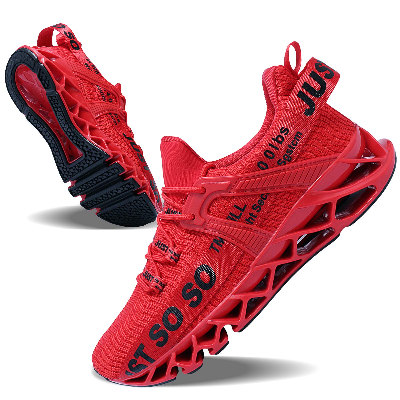 COKAFIL Men's Running Shoes - Lightweight Walking Athletic Tennis Shoes for Men with Blade Traction - Perfect for Jogging, Gym Workouts & Casual Wear