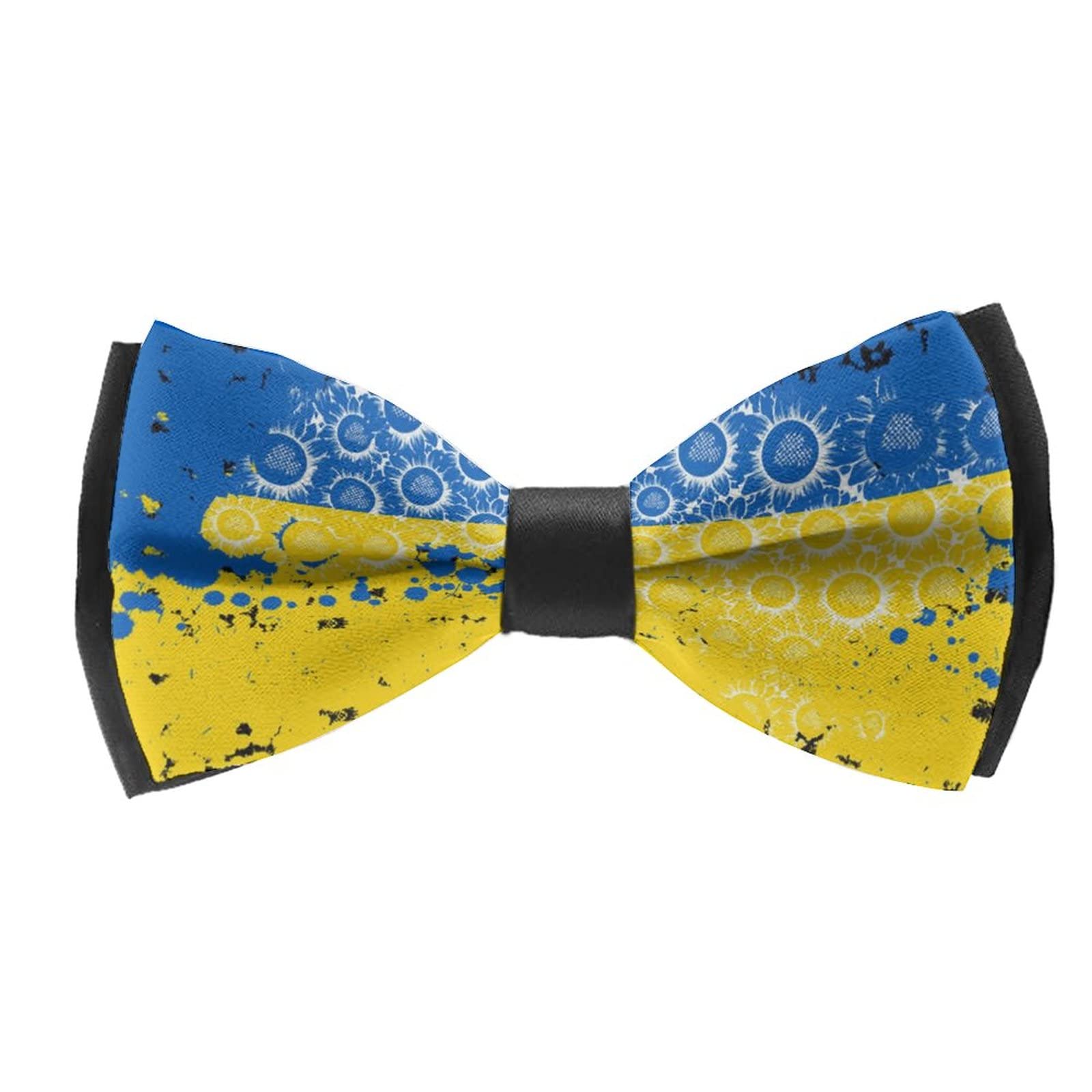 AMRANDOM Men's Pre-Tied Adjustable Bow Tie for Weddings, Prom & Formal Events - Classic Style for Grooms, Best Men & Party Attire