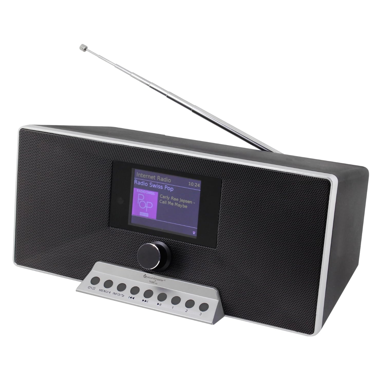 Soundmaster IR3500SW Internet Radio with DAB+ Bluetooth, Spotify & UNDOK App Control - Perfect for Home, Office, and Outdoor Entertainment