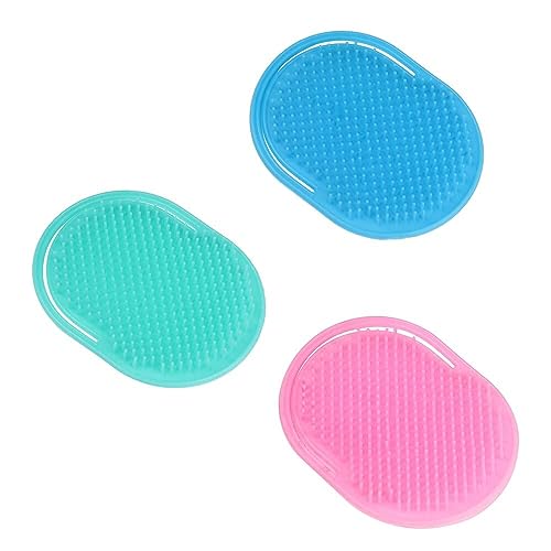 Evrysdi Portable Hair & Beard Brush Set - 3 Pack Travel-Friendly Scalp Massager & Pocket Comb for Men & Women - Perfect for Home, Gym, Travel & On-The-Go Grooming
