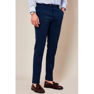 Elegance Redefined: The Story of MAX Skinny Fit Royal Blue Trousers