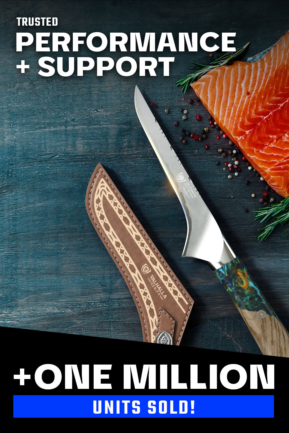 Dalstrong Valhalla Series 6-Inch Boning Knife - High Carbon German Steel, Ergonomic Handle - Perfect for Meat Cutting, Butchering & Kitchen Prep