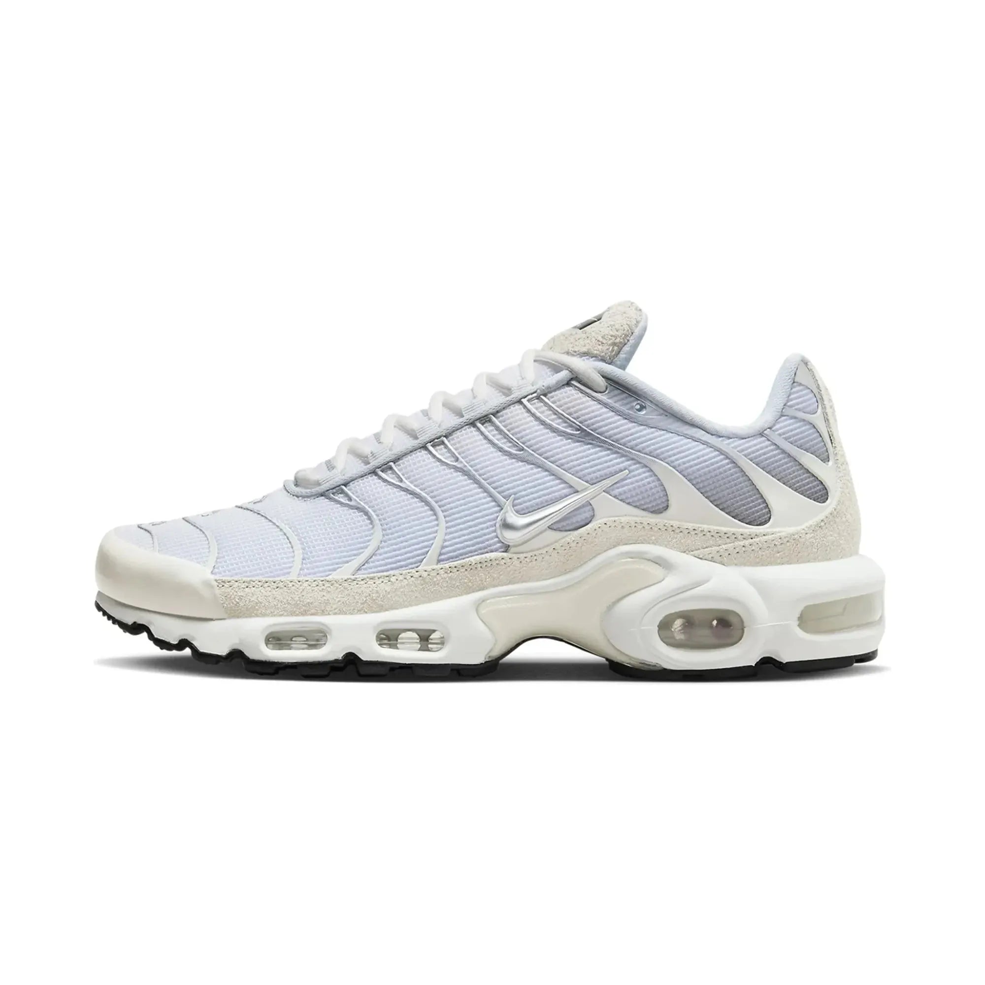Nike Air Max TN Men's Running Shoes - Pure Platinum Silver - Comfortable Athletic Sneakers for Jogging, Gym & Casual Wear