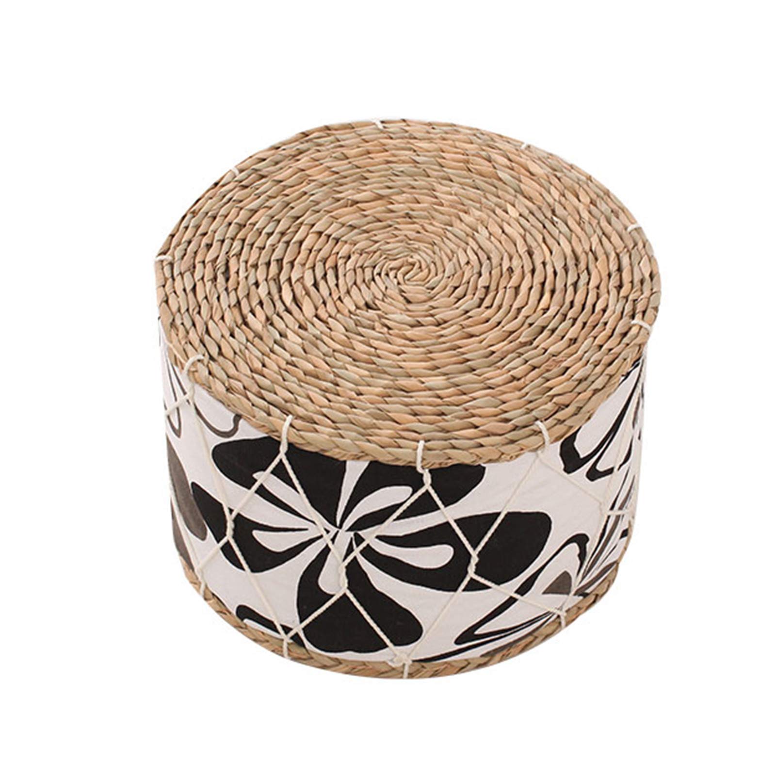 Premium Thick Tatami Floor Mats - Woven Cushions for Living Room, Bay Window & Meditation - Non-Deform EPE Inner Core, Natural Wild Cattail Material - Perfect for Yoga, Japanese Tea Ceremony & Cozy Home Decor