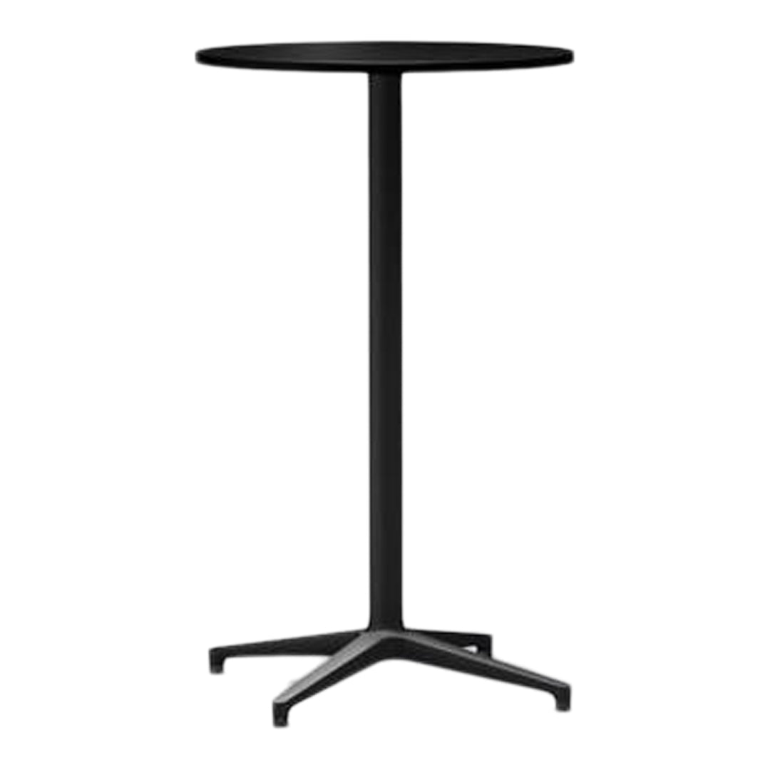 Round Bistro Standup Table - Outdoor Patio Dining Set for Garden, Balcony, and Restaurant Use