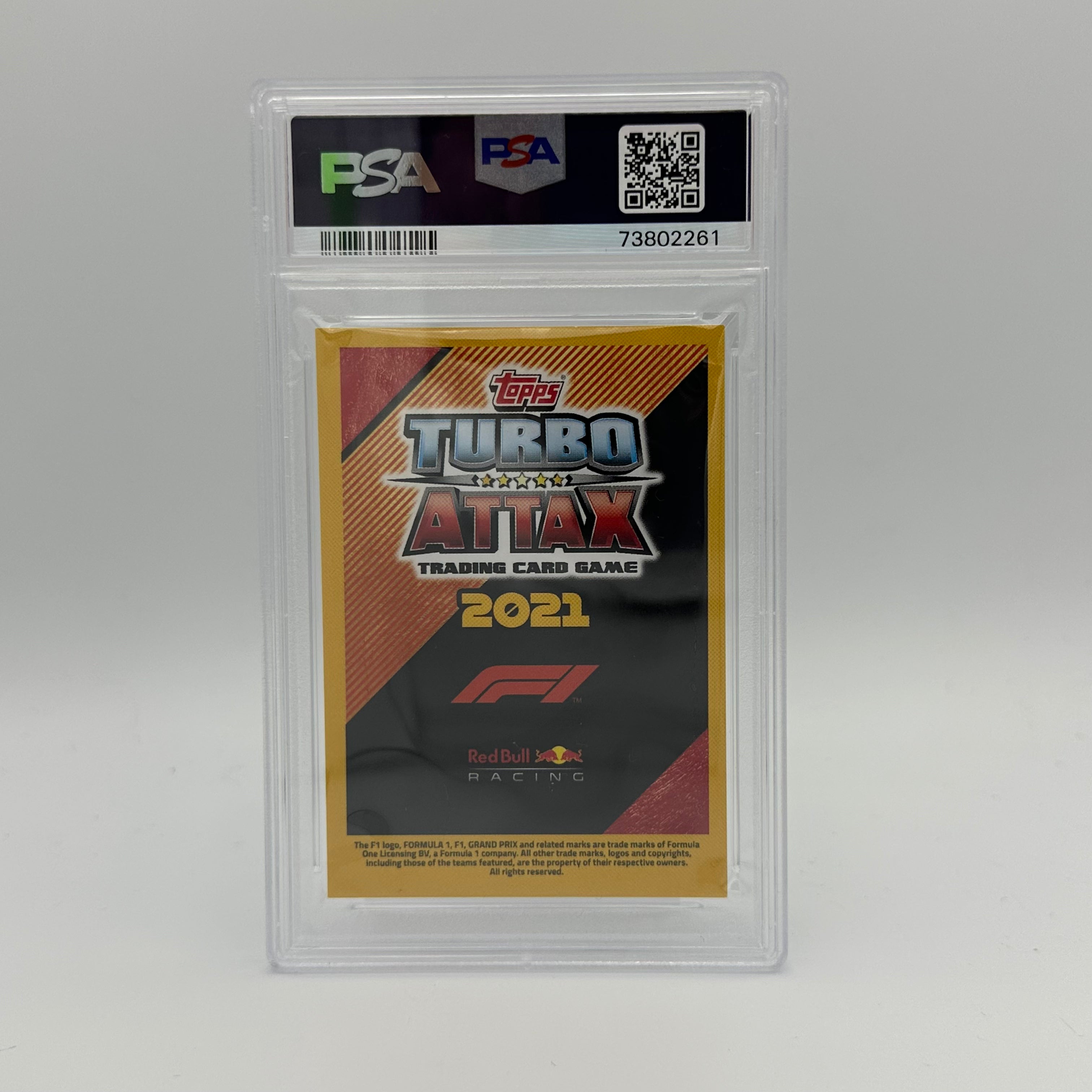 PSA 9 Graded MAX VERSTAPPEN #236 Racing Card - Perfect for Collectors, Sports Memorabilia & F1 Fans