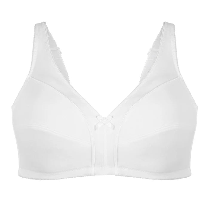 Wireless Cotton Bra for Women - Comfortable Unlined Seamed Cups - Perfect for Yoga, Sleep & Everyday Wear