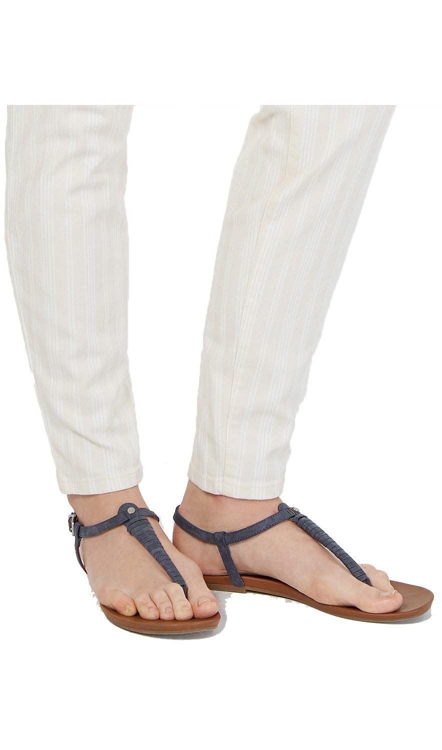 Style & Co. Women's Striped Curvy Skinny-Fit Jeans - Size 16, Soft Pink | High-Waisted Stretch Denim Pants for Casual Wear & Everyday Outfits