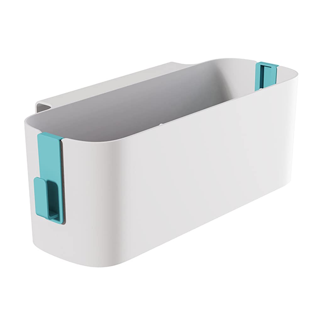 Plastic Hanging Storage Caddy Organizer for Bedside - Perfect for Books, Phones, Drinks & Tissues | Home & Office Organization Solution | Space-Saving Shelf for Bedroom, Bathroom & Dorm Room