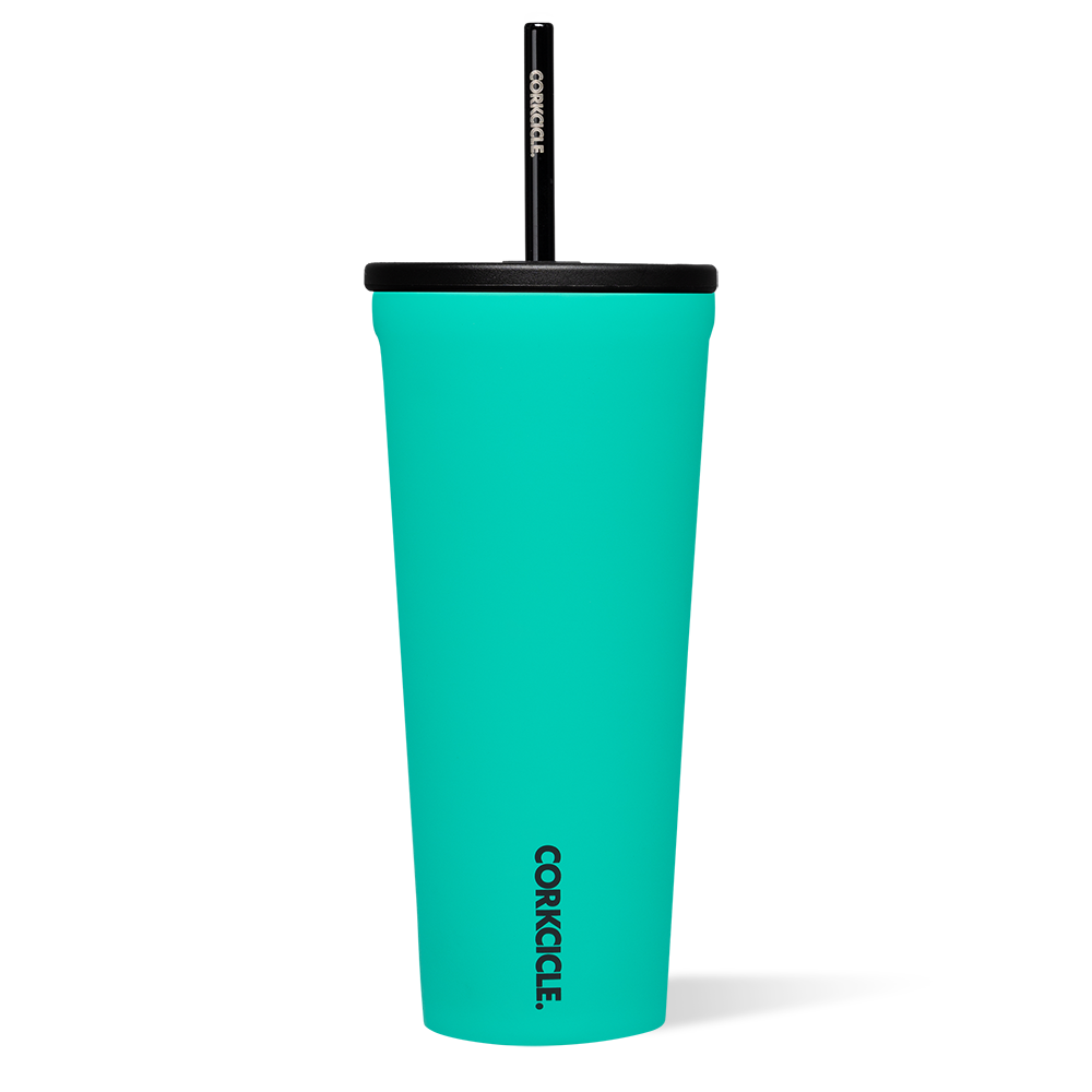 Insulated Stainless Steel Cold Cup - Double Wall Vacuum Insulated Tumbler for Iced Coffee, Tea & Cold Drinks - Keeps Beverages Cold for Hours - Perfect for Office, Travel & Outdoor Activities