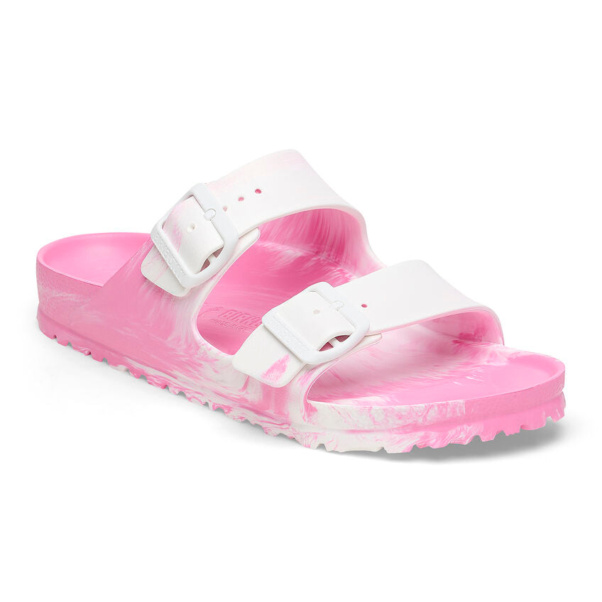 Birkenstock Arizona EVA Sandals in Multi Candy Pink - Comfortable & Lightweight for Beach, Pool, and Summer Outings