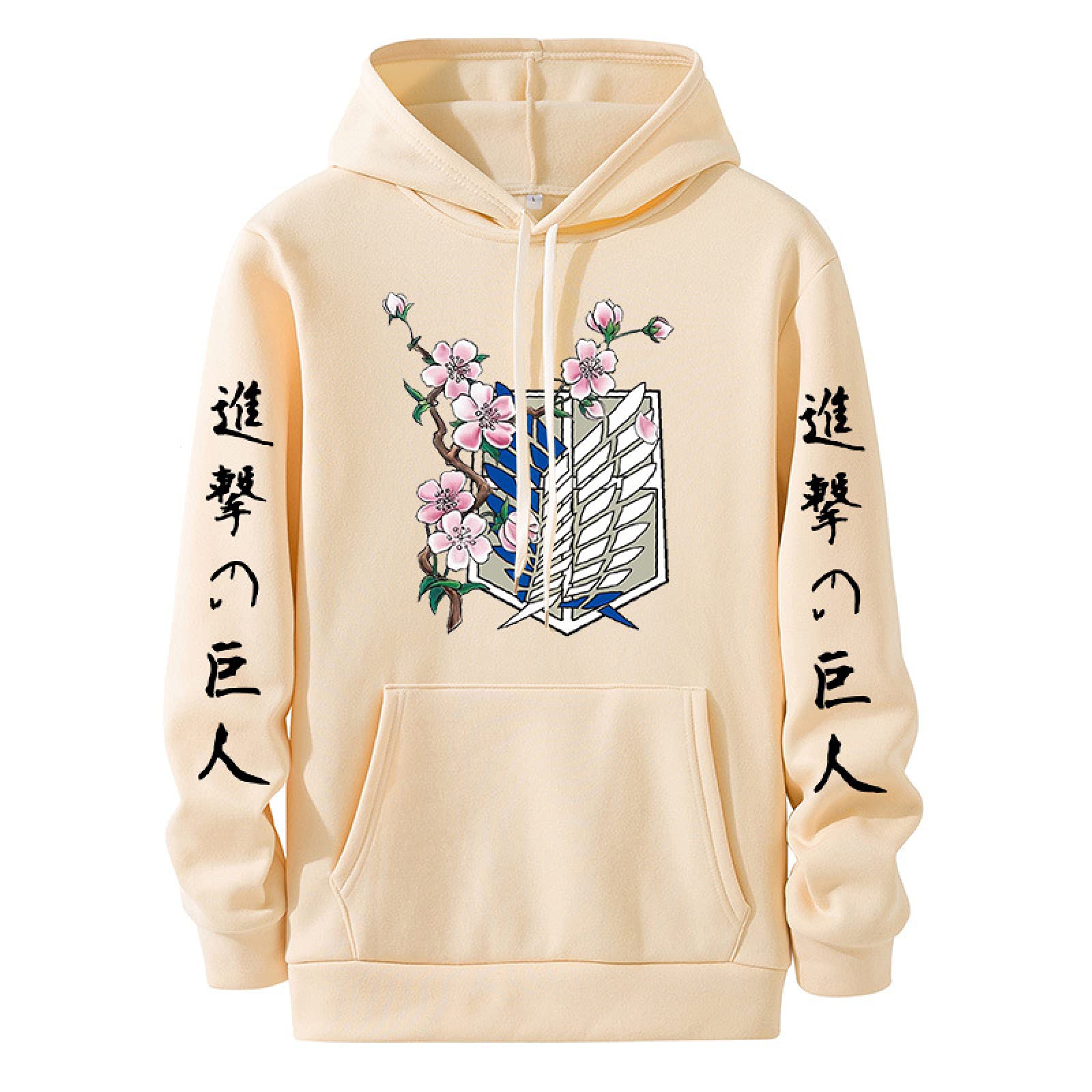 Attack on Titan Unisex Anime Cosplay Hoodie - Casual Zip-Up Hooded Sweatshirt for Men & Women | Perfect for Halloween, Comic Con, and Anime Conventions