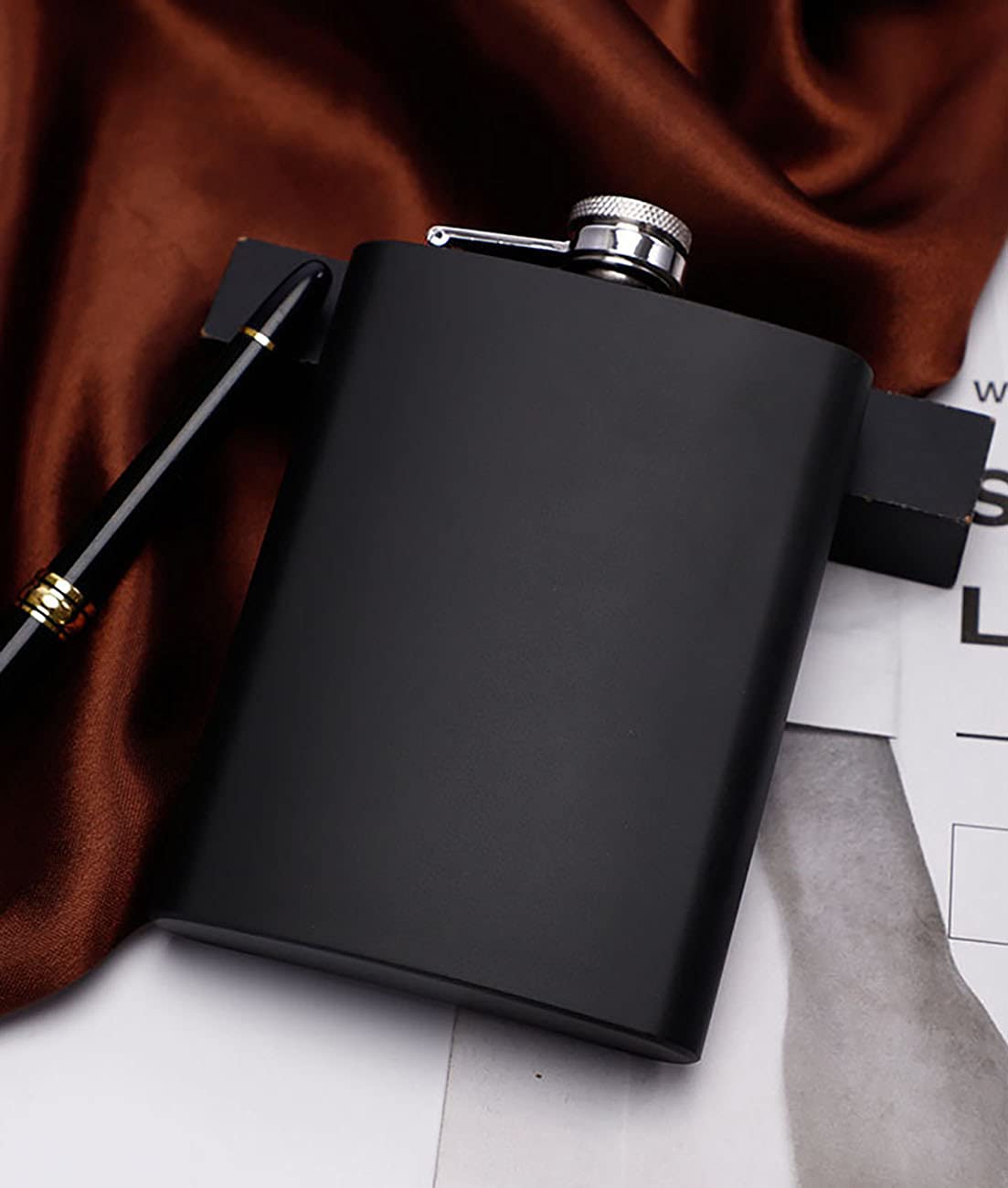 **Personalized 8oz Stainless Steel Flask for Women - Custom Engraved Bridesmaid Gift, Wedding Party, Best Friend, Birthday, Mother's Day & Valentine's Day - Perfect for Parties, Travel & Special Occasions**