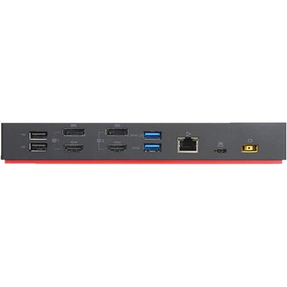 Lenovo ThinkPad Hybrid USB-C & USB-A Dock (40AF0135US) - Dual Monitor Laptop Docking Station for Home Office & Business Use