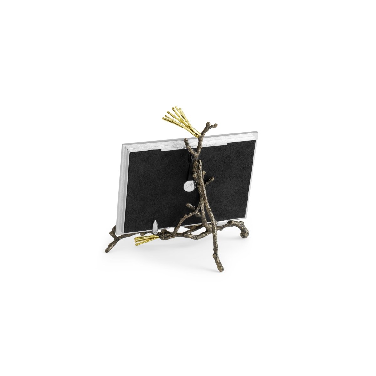 Pine Cone Easel Frame - Natural Wood Display Stand for Artwork, Photos & Signs - Perfect for Home Decor, Gallery Displays & Craft Projects