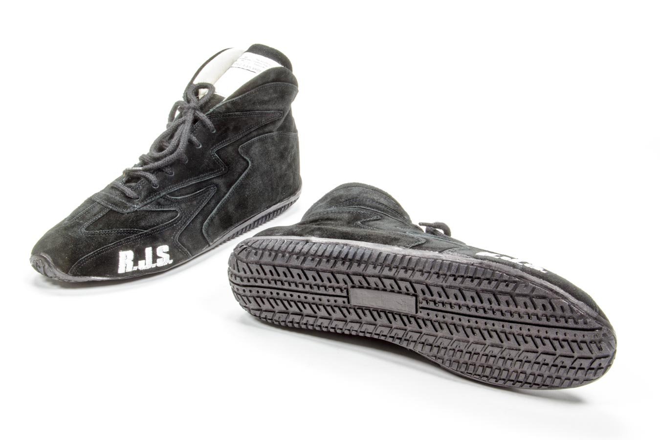 RJS Racing Equipment 500020162 Redline Mid-Top Racing Shoes for Men - Non-Slip Performance Driving Shoes for Track, Auto Racing & Motorsports