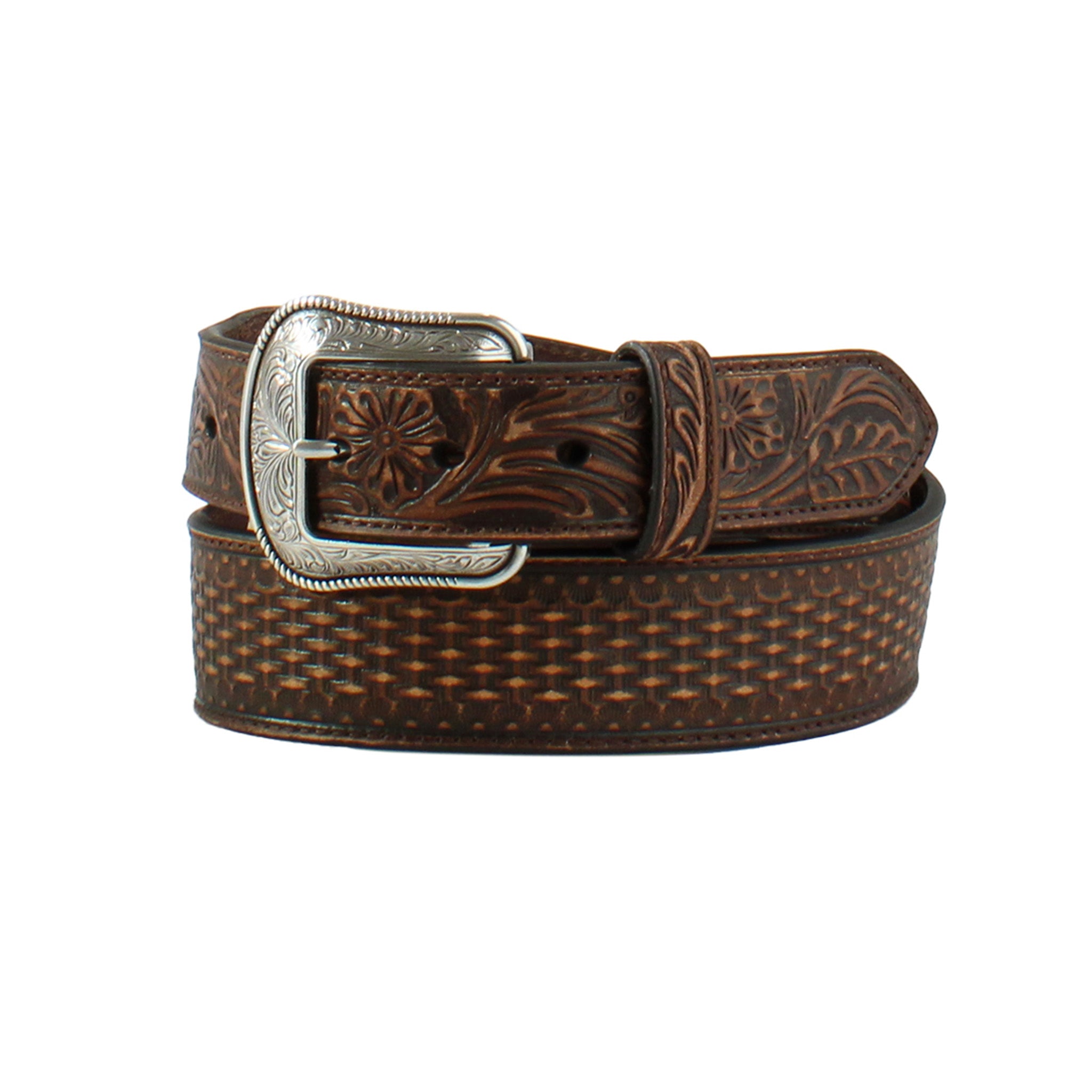 3D Floral Basket Belt for Men - Stylish & Trendy Waist Accessory for Casual Outfits, Parties & Summer Fashion