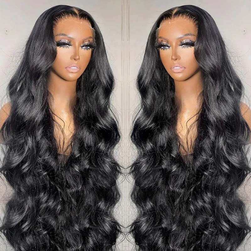 Eullair No-Sew 5x5 13x4 13x6 Lace Front Wigs - Straight/Body Wave/Deep Wave/Curly Human Hair 200% Density | Perfect for Daily Wear, Parties & Special Occasions
