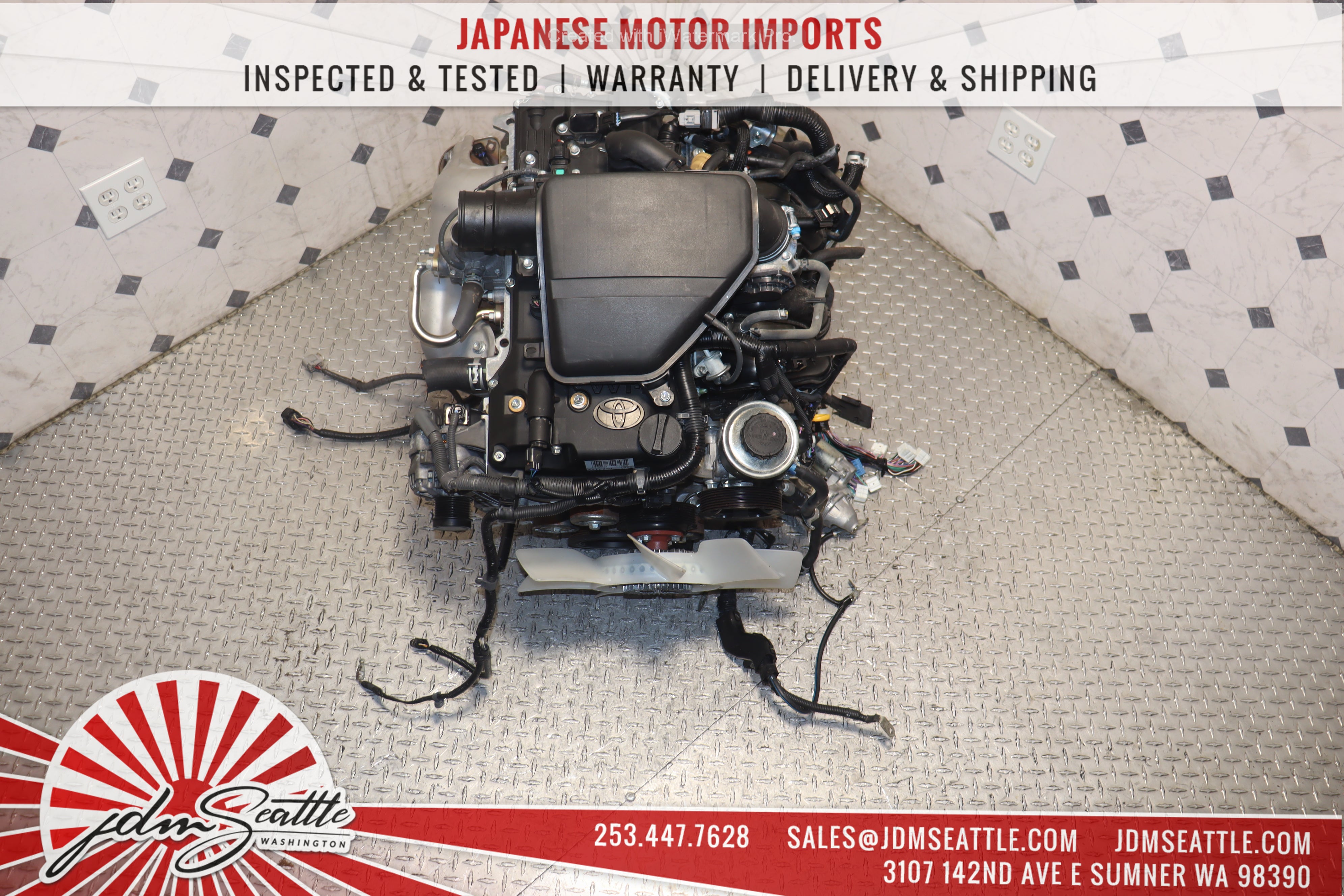 2005-2015 Toyota Tacoma 2TR-FE DOHC VVT-i Engine Replacement - Compatible with JDM Models | Perfect for Off-Roading, Daily Driving & Performance Upgrades
