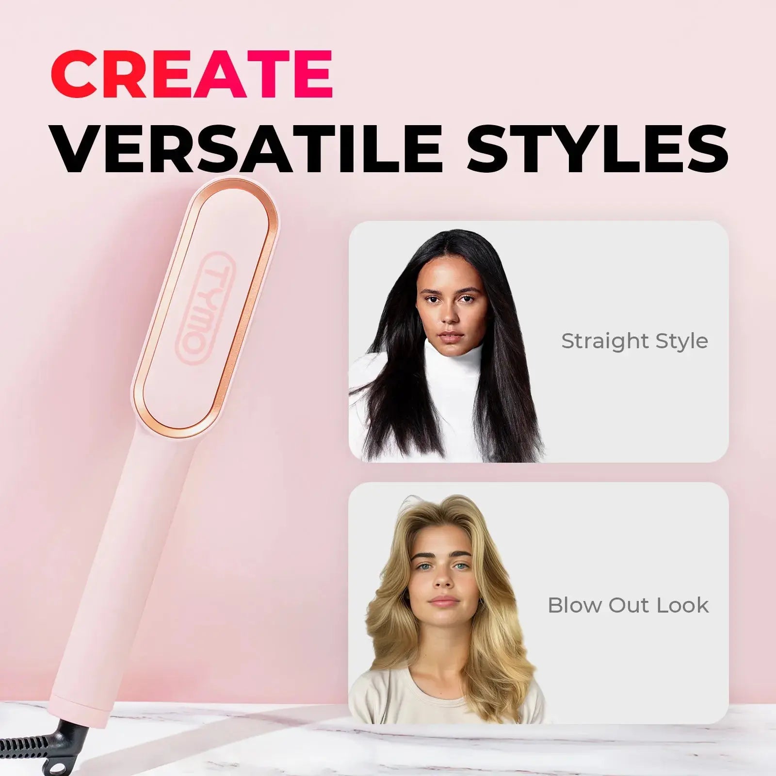 TYMO Ring Pink - Elegant & Stylish Women's Fashion Jewelry for Daily Wear, Parties & Gifts | Hypoallergenic & Comfortable