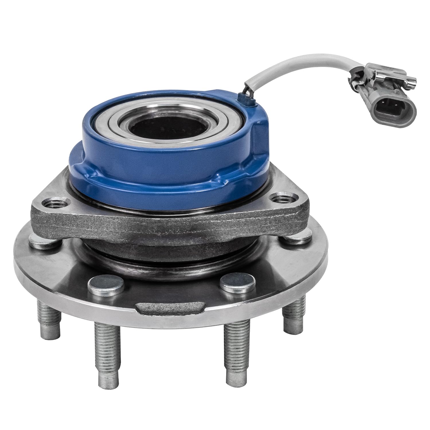 Detroit Axle Complete Wheel Hub & Bearing Assembly Replacement Kit - Rear Driver & Passenger Side for 2006-2009 Cadillac STS - Perfect for Smooth Ride & Noise Reduction