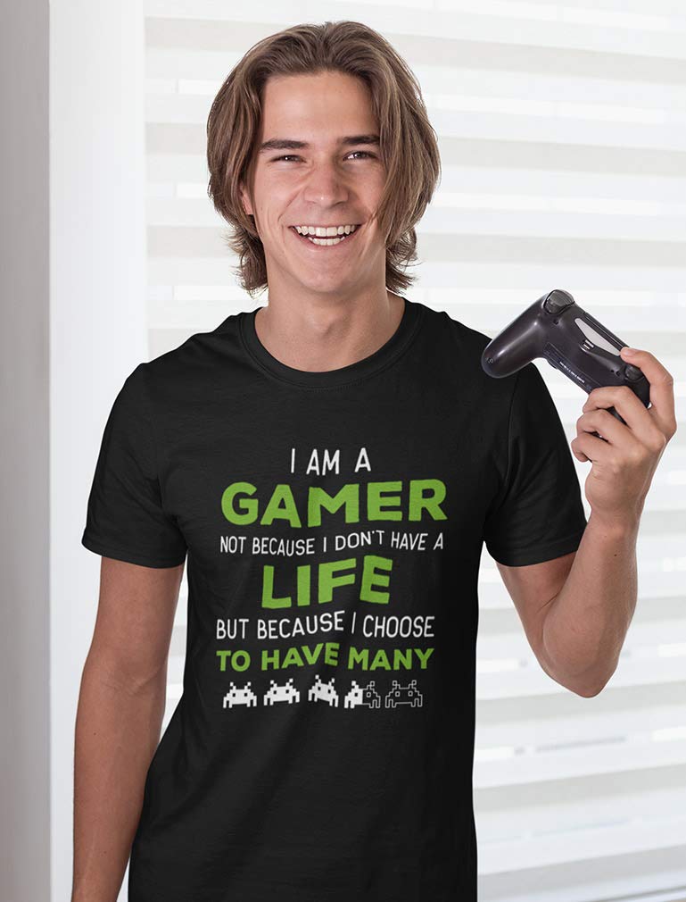 Funny I Am a Gamer T-Shirt - Cool Gaming Gift for Men & Women - Perfect for Esports, Game Nights & Casual Wear