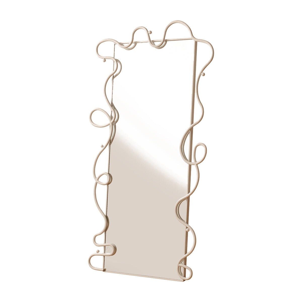 Full Length Standing Mirror - Modern Linea Floor Mirror for Bedroom, Living Room & Entryway - Elegant Full Body Mirror with Sturdy Frame for Home Decor & Dressing Room