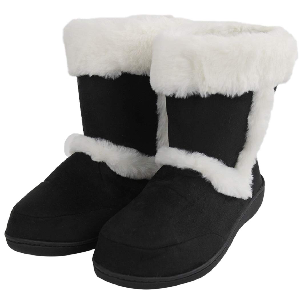 **Men's Memory Foam Winter Slippers - Soft & Warm Indoor House Boots for Home Comfort - Cozy for Lounging, Relaxing & Cold Weather**