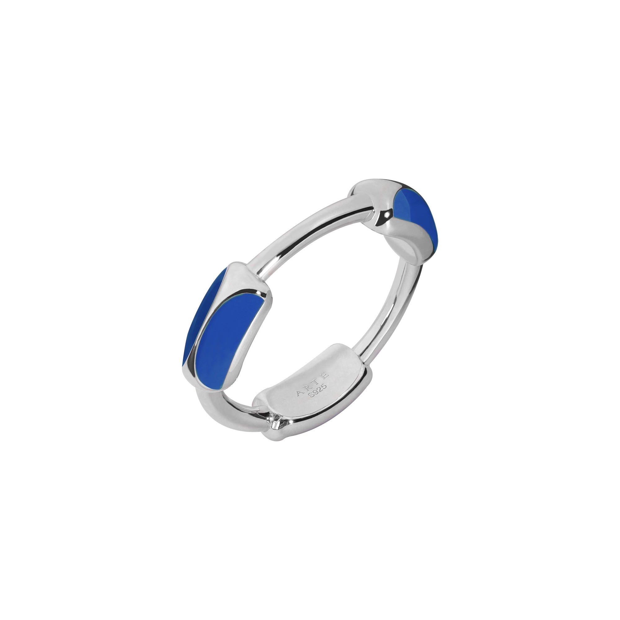 TOGGLE Sculpted Dome Ring - Lapis Blue Stone Jewelry for Women, Elegant Statement Ring for Everyday Wear & Special Occasions