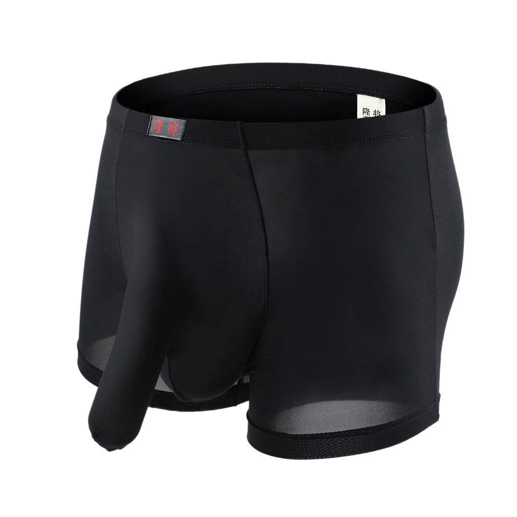 **RUIY Men's Boxer Briefs - Breathable Soft Cotton Underwear for Men, Comfortable Boxer Shorts with Moisture-Wicking & Anti-Chafing - Perfect for Workout, Travel & Everyday Wear**
