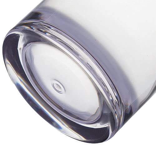 Unbreakable Polycarbonate Flower Vase - 13.8 Inch (35 cm) Large Modern Home Decor for Living Room, Wedding Centerpiece & Office Desk Decorations