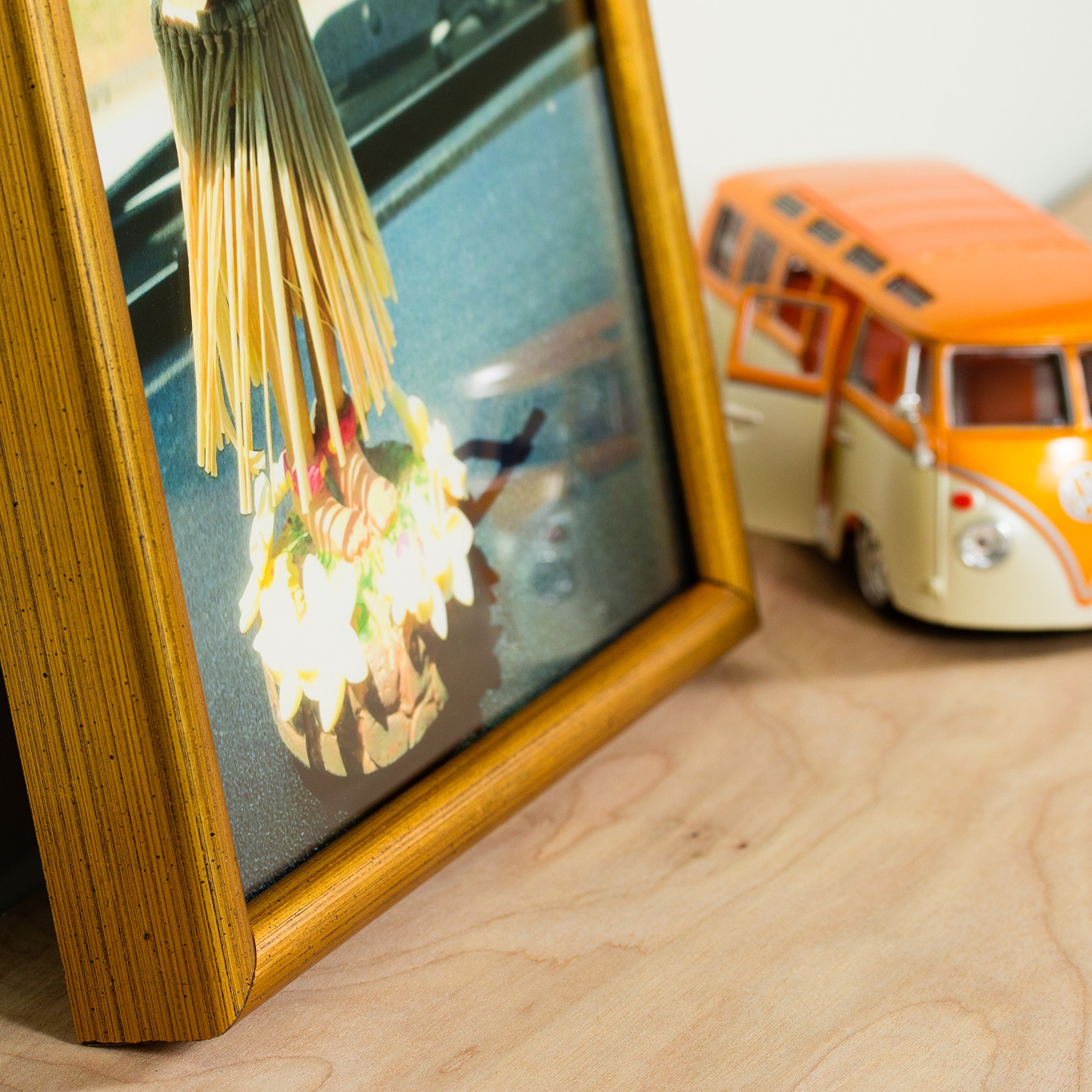 Craig Frames Bullnose Antique Gold Picture Frame 20x20 Inches - Perfect for Wall Art, Family Photos, and Home Decor